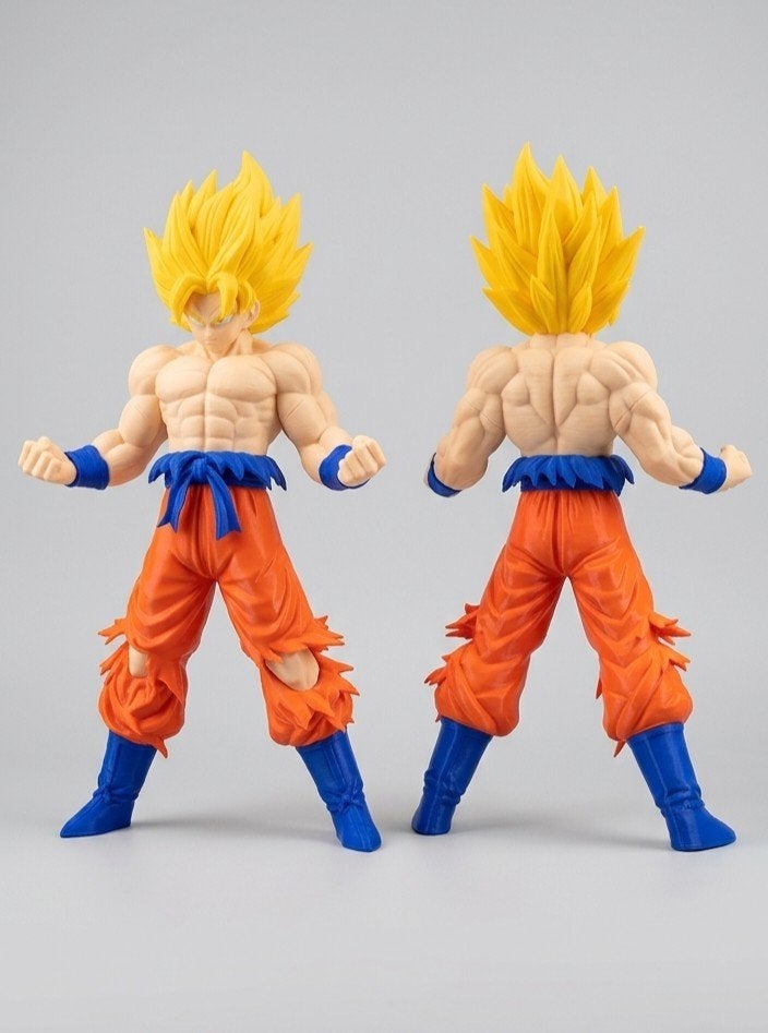 Goku Super Saiyan beeldje - Gemaakt van PLA, Ophalen of Verzenden, Nieuw