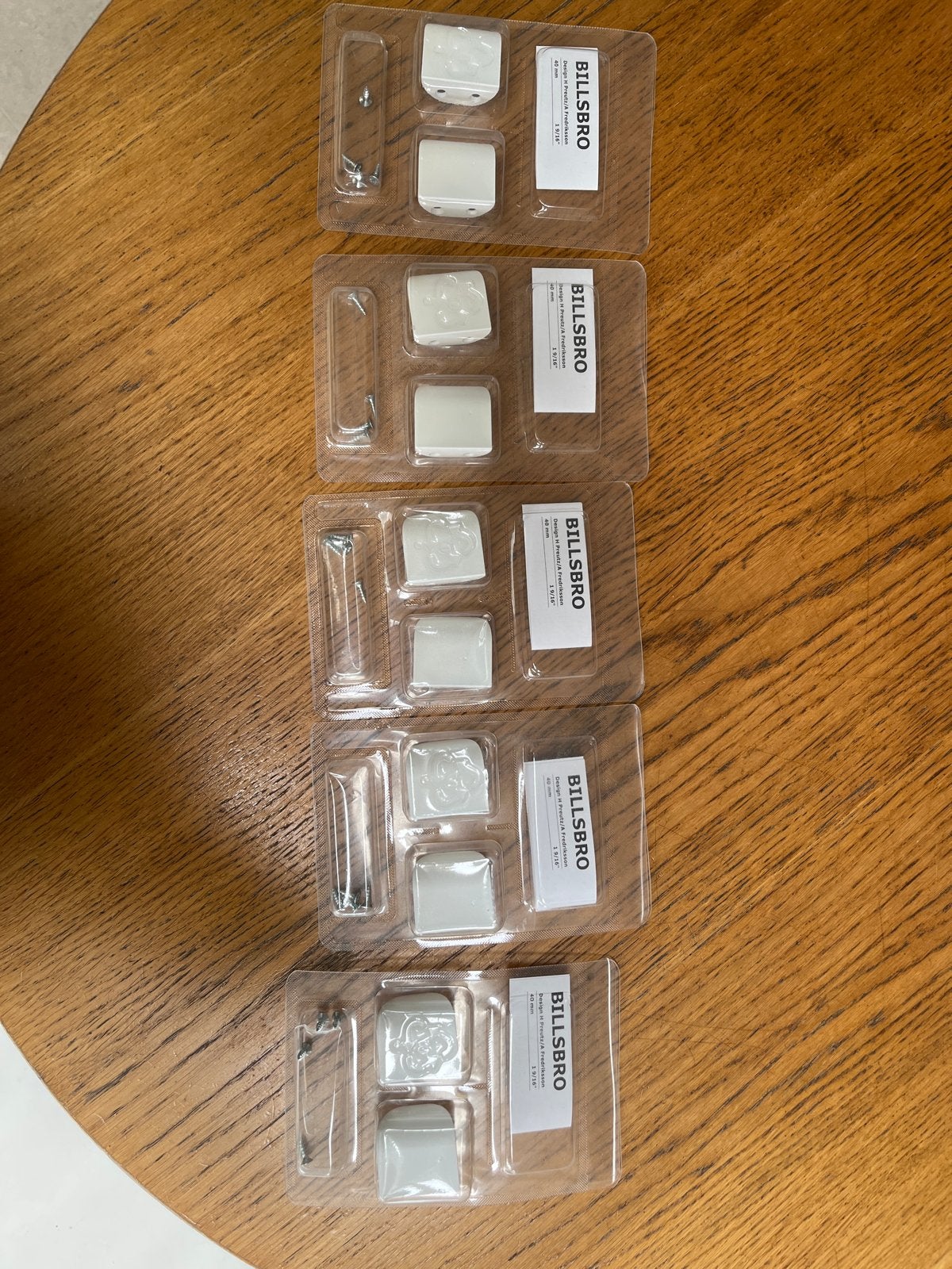 Ikea billsbro witte handgrepen 40 mm, Ophalen of Verzenden, Nieuw, Overige materialen, Overige typen