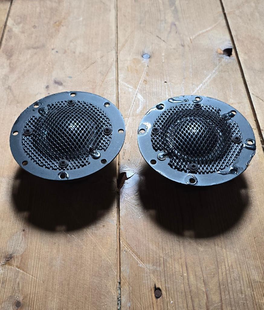SEAS Set van 2 tweeters voor luidsprekers, Audio, Tv en Foto, Luidsprekers, Gebruikt, Overige typen, Overige merken, Ophalen of Verzenden