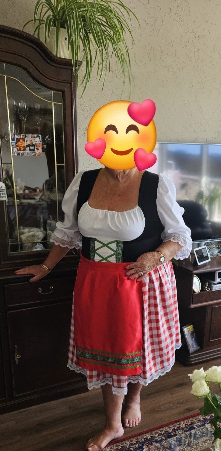 Dirndl jurk XXL -  als nieuw, Ophalen, Zo goed als nieuw, Maat 46/48 (XL) of groter, Overige thema's
