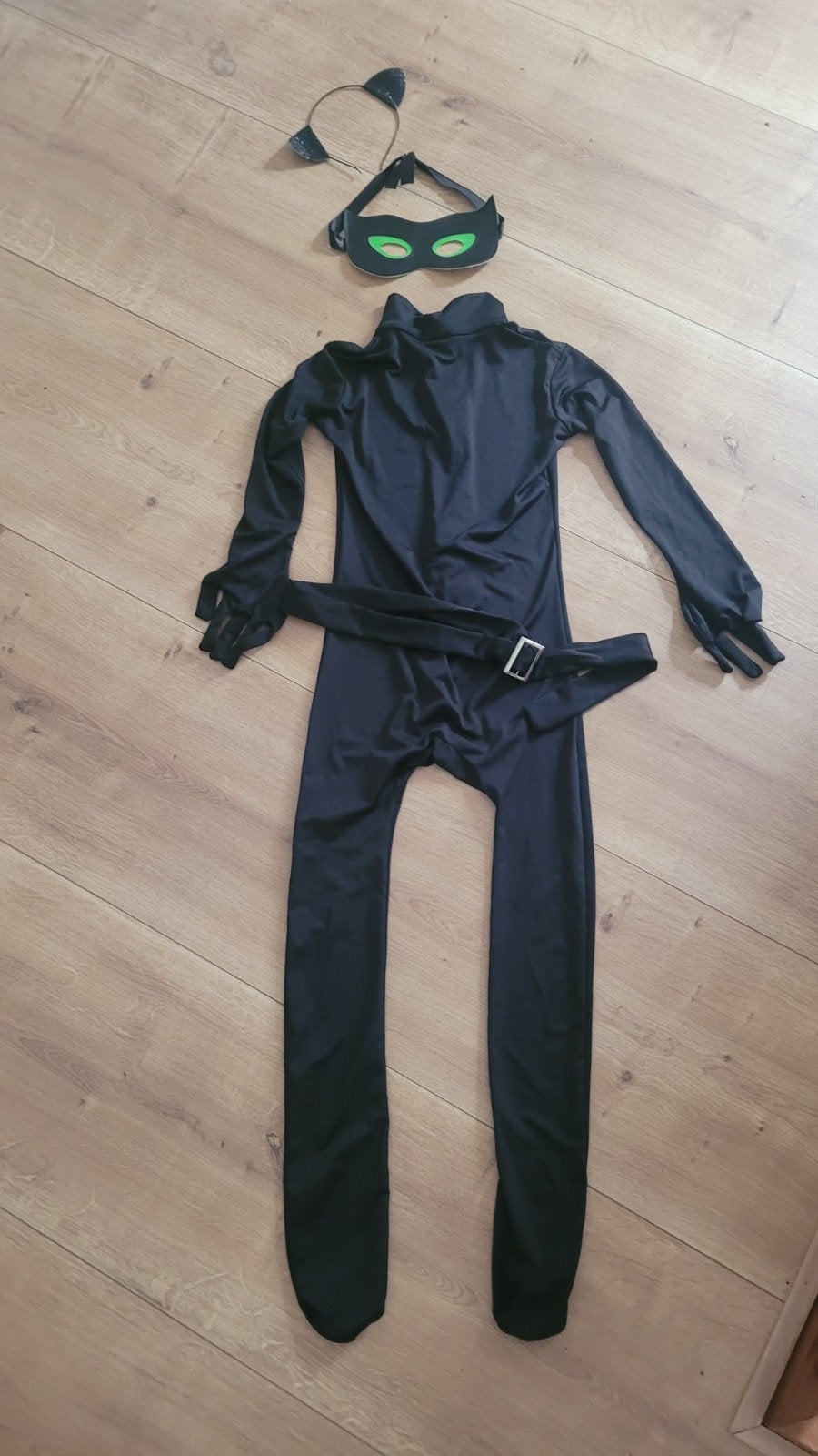 Cat Noir Pak - Compleet Kostuum maat 140, Ophalen