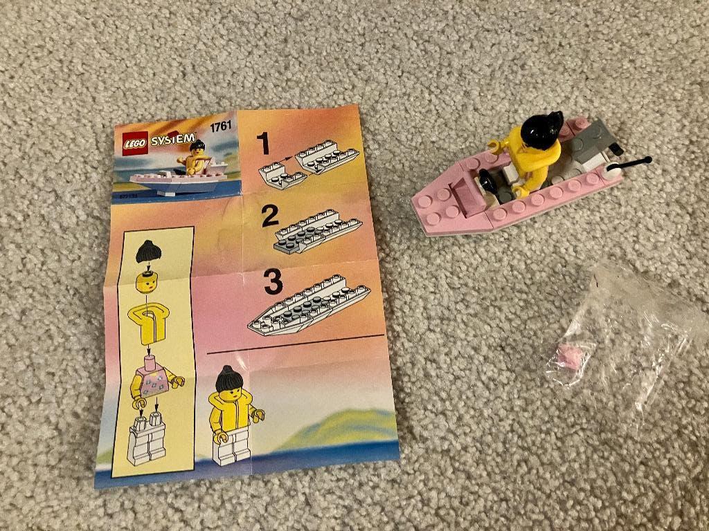 LEGO 1761 Paradisa Speedboat, Lego, Ophalen of Verzenden, Zo goed als nieuw, Compleet