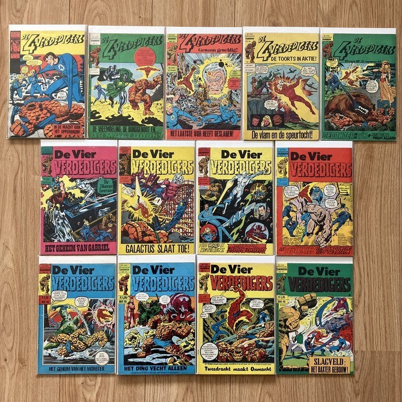 Hip Comics, Spinneman, Durfal, Vier Verdedigers Classics, Boeken, Strips | Comics, Gelezen, Classics Nederland, Europa, Ophalen of Verzenden