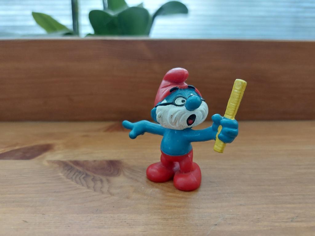 Leraar grote smurf 40224 De Smurfen, Verzamelen, Smurfen, Ophalen of Verzenden