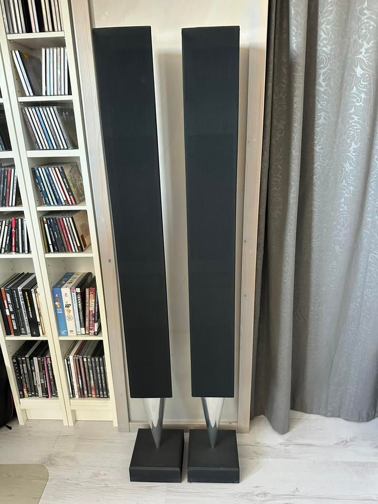 Set jonge Beolab 8000 MKI, Audio, Tv en Foto, Luidsprekers, Zo goed als nieuw, 120 watt of meer, Front, Rear of Stereo speakers