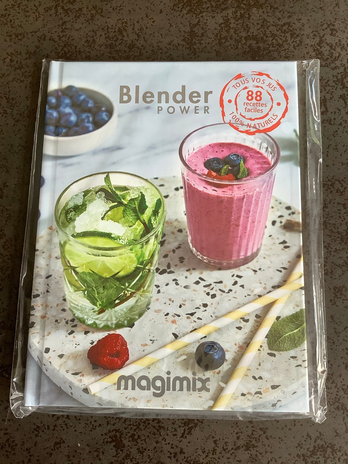 Magimix Blender Power Receptenboek - 88 recepten franstalig, Ophalen, Voorgerechten en Soepen, Nieuw, Gezond koken