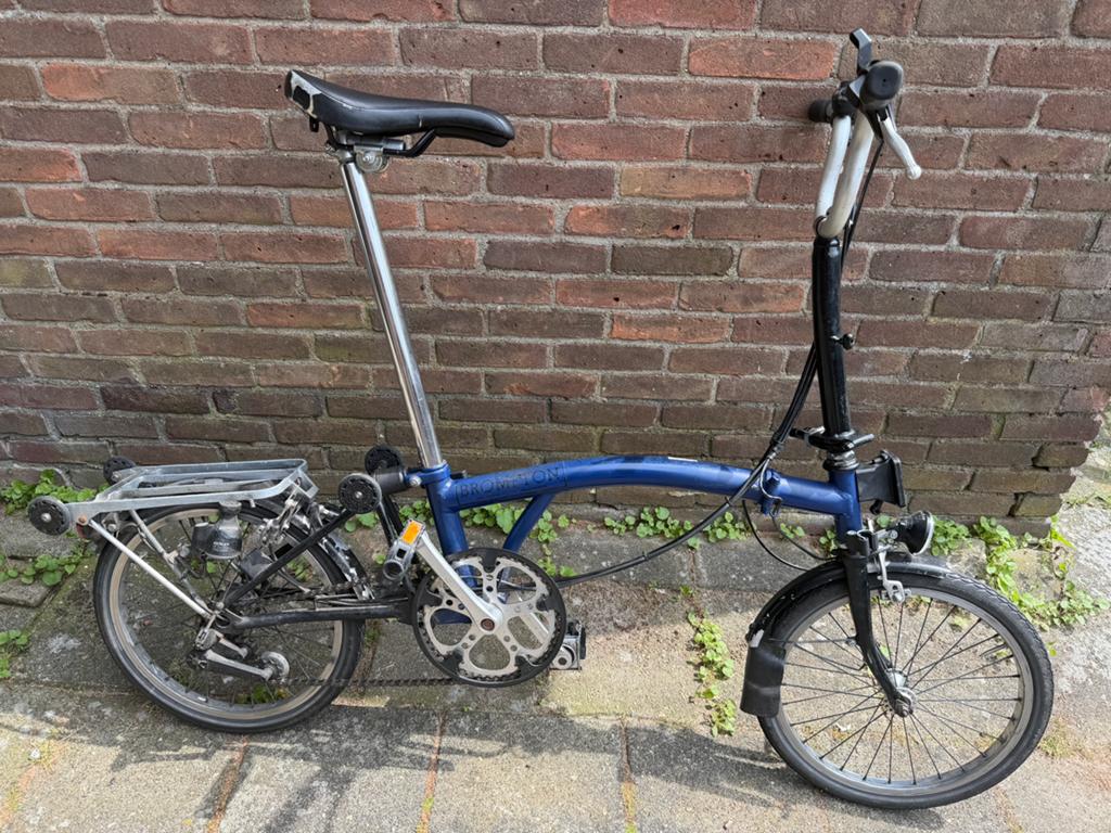 Brompton vouwfiets, Ophalen, Brompton, 16 tot 18 inch, Versnellingen
