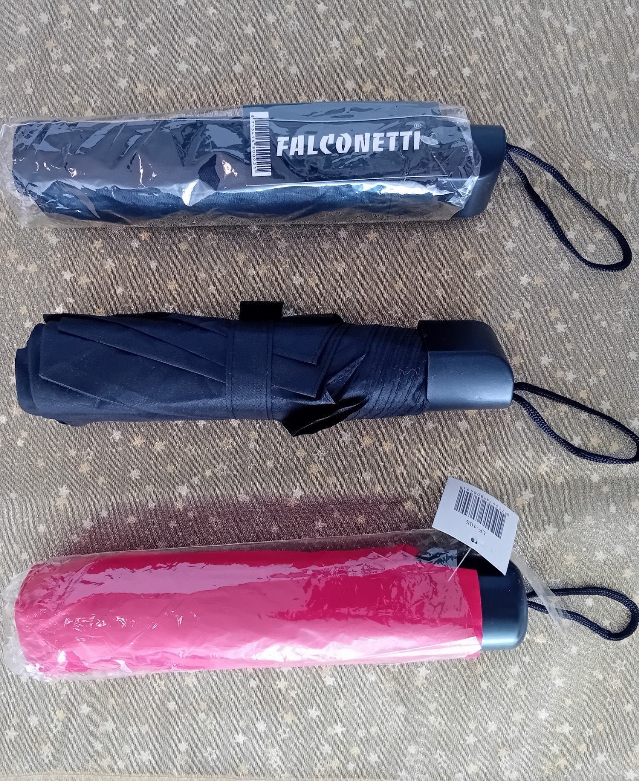 Nieuw! 3 paraplu's. 2 zwart paraplu's en 1 rood paraplu., Ophalen, Nieuw