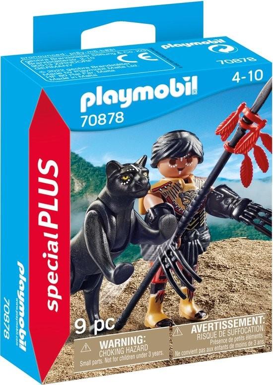 Playmobil Special plus 70878 Krijger met panter nieuw, Kinderen en Baby's, Speelgoed | Playmobil, Ophalen of Verzenden, Nieuw