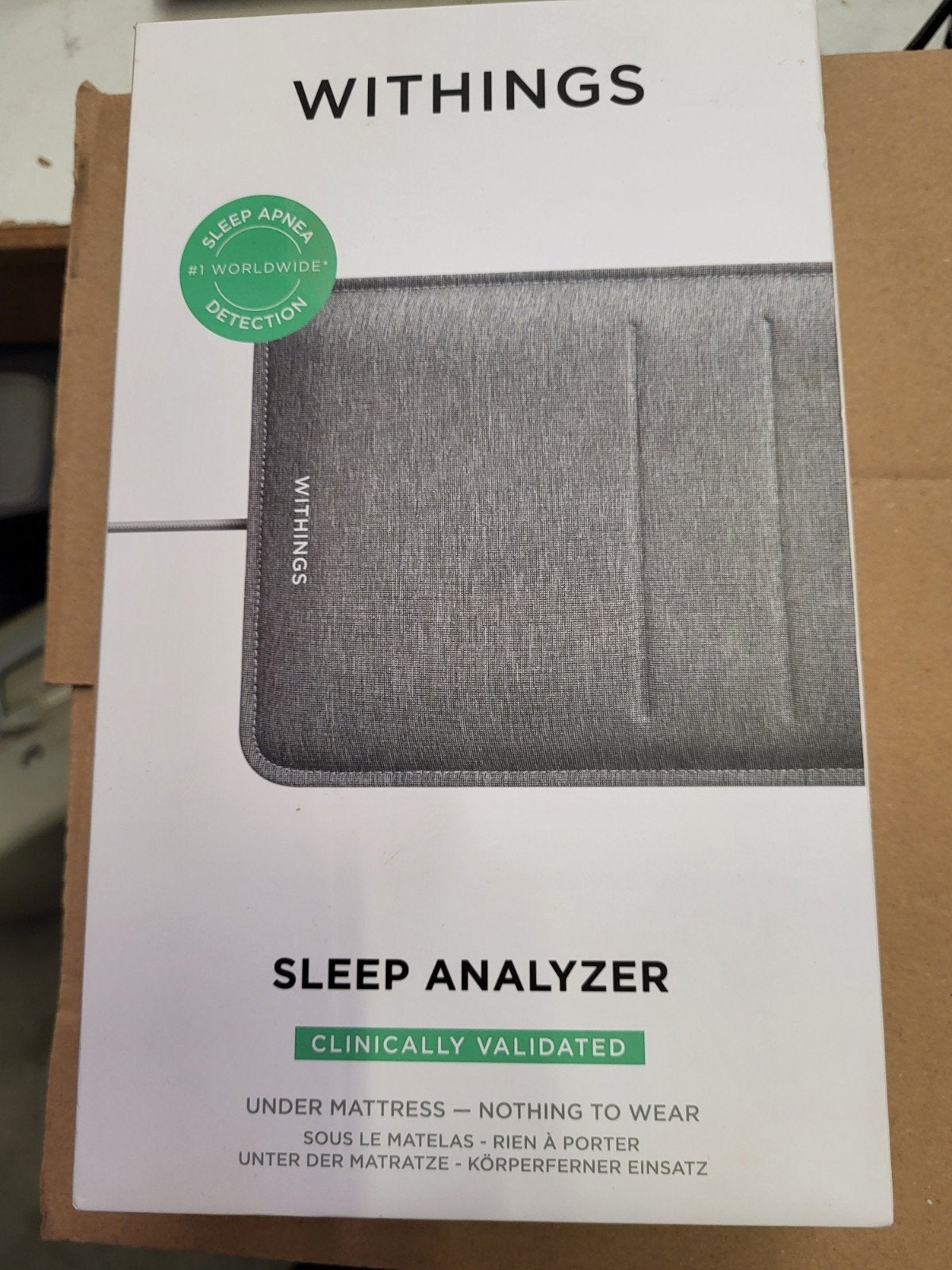 Withings Sleep Analyzer - Slaapapneu detectie, Ophalen of Verzenden, Nieuw, Overige typen