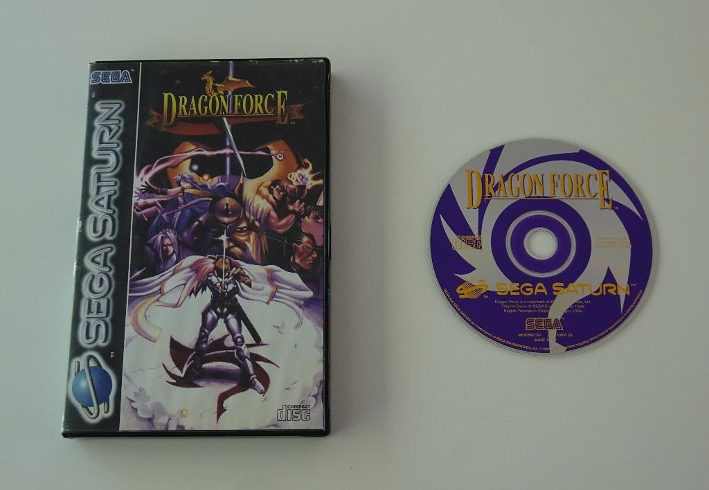 Dragon Force voor Sega Saturn, Ophalen, 1 speler, Zo goed als nieuw, Role Playing Game (Rpg)