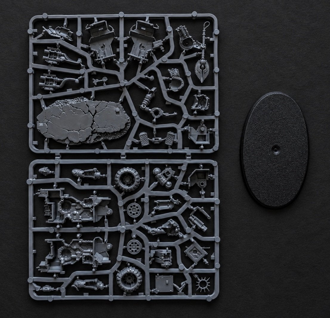 Warhammer 40K Primaris Chaplain on Bike Nieuw op sprue, Ophalen of Verzenden, Nieuw, Warhammer 40000, Figuurtje(s)
