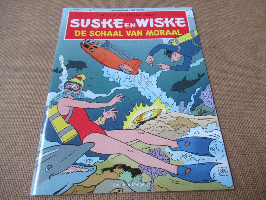 Suske en Wiske - De Schaal van Moraal, 1e druk 2016, Verzenden, Willy Vandersteen, Eén stripboek, Zo goed als nieuw