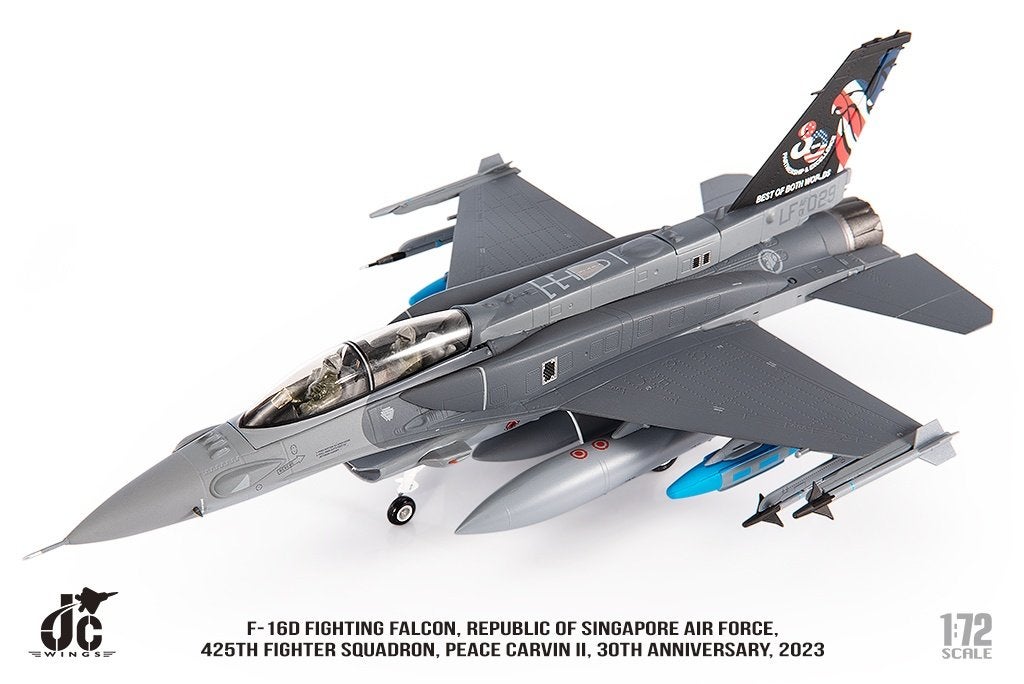 F-16D Fighting Falcon Republic of Singapore Air Force 2023, Verzenden, Nieuw, Military-Models VJ Mendelssohnstraße 29 info@military-models-vj.de