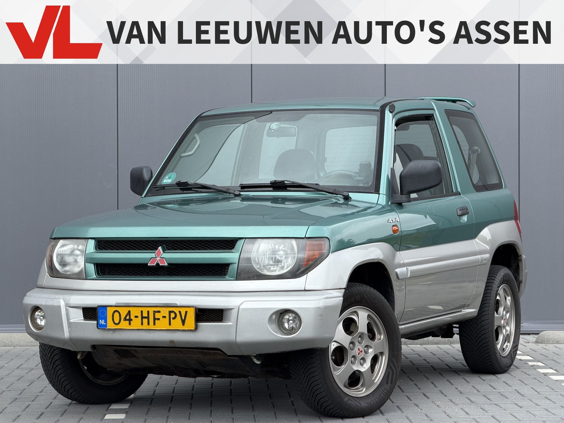 Mitsubishi Pajero Pinin 1.8 GDI Venice | Nieuw binnen | Trek, Auto's, Oldtimers, Stof, Zwart, 1834 cc, Bedrijf