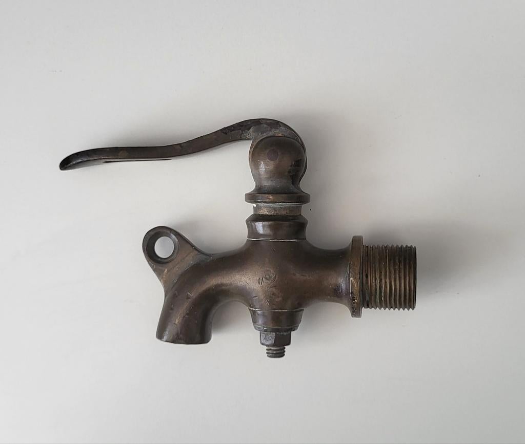 Oude koperen kraan, Ophalen of Verzenden