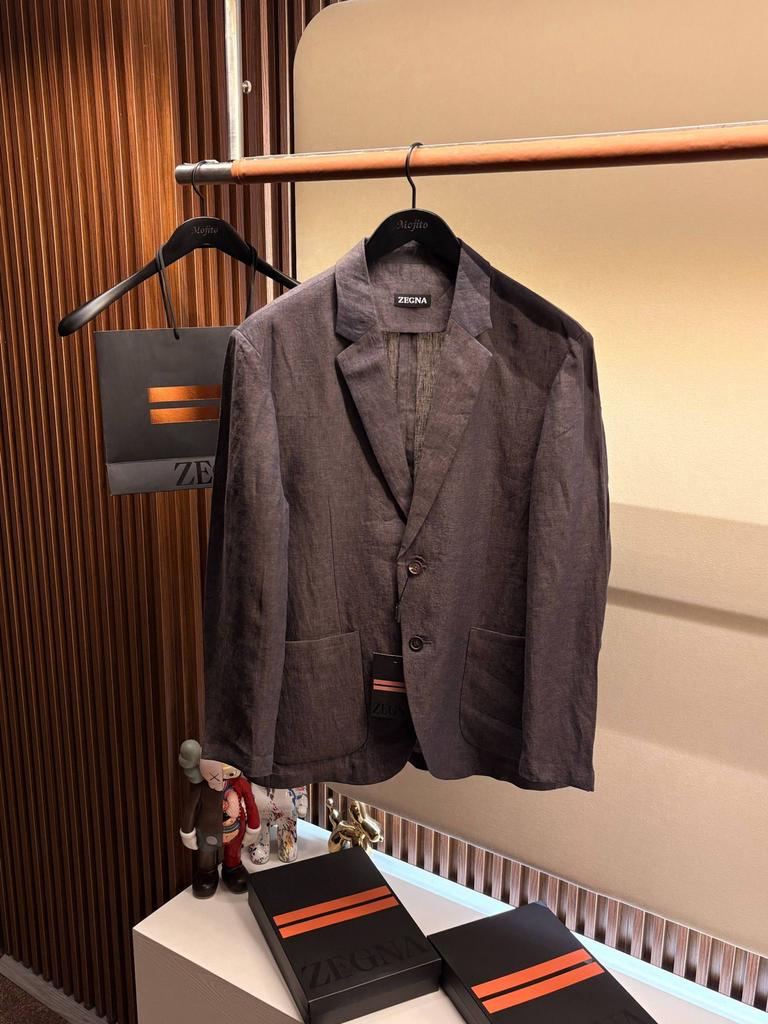 Zegna linnen pak - Nieuw met label - Gekocht in Australië, Kleding | Heren, Kostuums en Colberts, Ophalen of Verzenden, Nieuw
