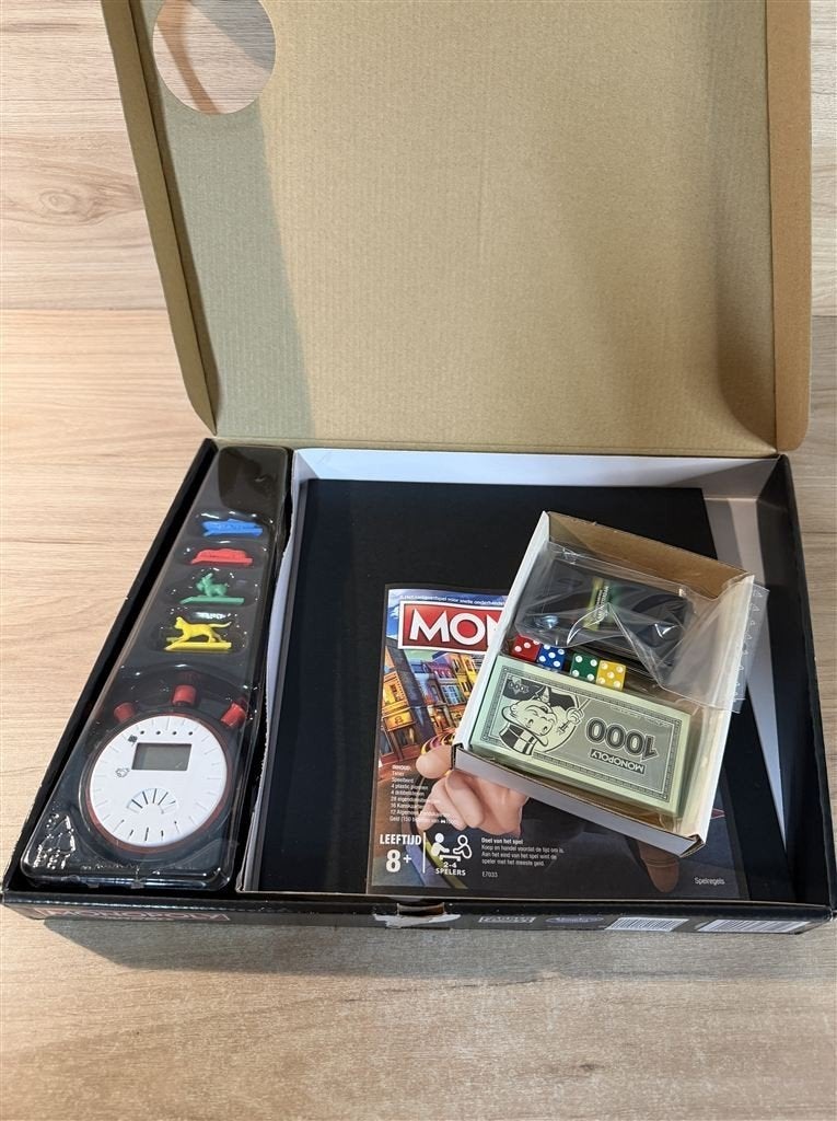 monopoly turbo - s6914, Hobby en Vrije tijd, Gezelschapsspellen | Bordspellen, Verzenden, Zo goed als nieuw