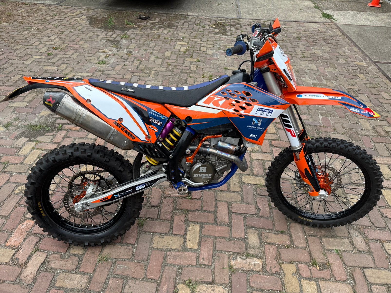Ktm 250 EXC F  2007 op kenteken (opnieuw opgebouwd in 2020), Particulier, Enduro