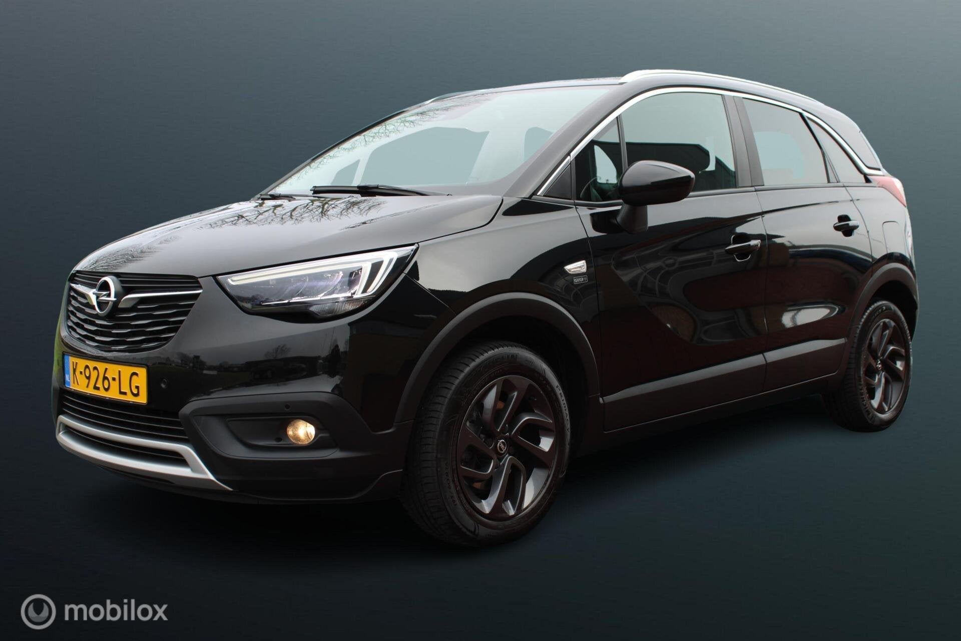 Opel Crossland X 1.2 Turbo Edition 2020, Nieuwe Distributier, Auto's, Voorwielaandrijving, Gebruikt, 1199 cc, Zwart