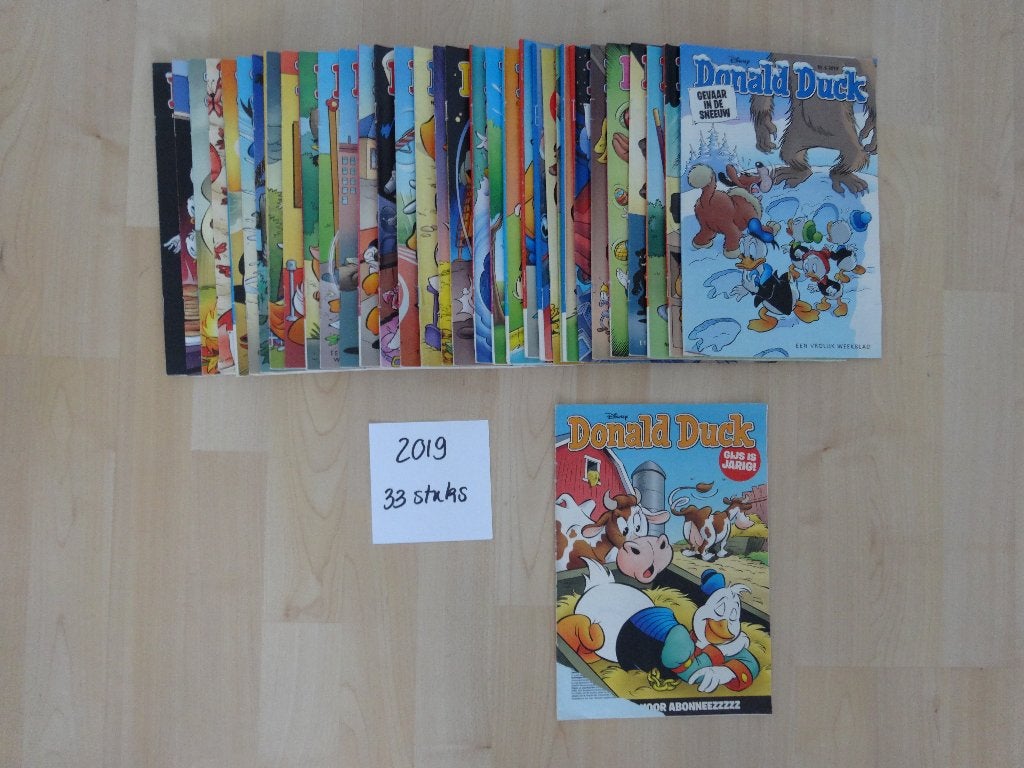 Donald Duck jaargang 2019 – 33 st, Boeken, Meerdere stripboeken, Ophalen of Verzenden, Zo goed als nieuw
