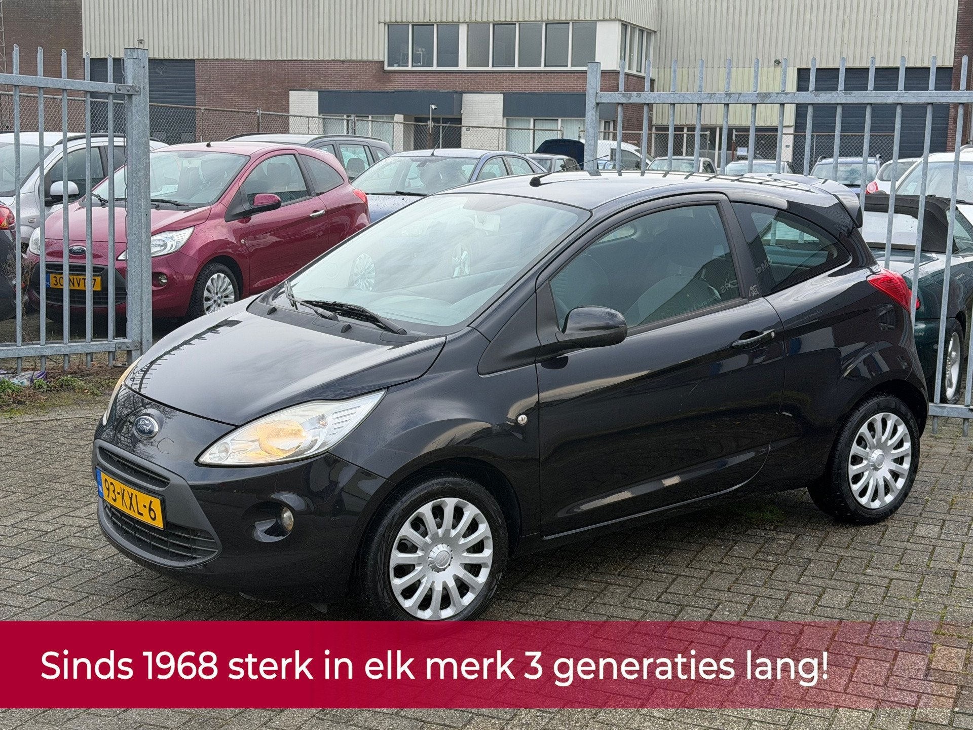 Ford Ka 1.2 Titanium X! NL AUTO NAP! Airco l 2e eigenaar l S, Auto's, Voorwielaandrijving, Stof, Gebruikt, 4 cilinders