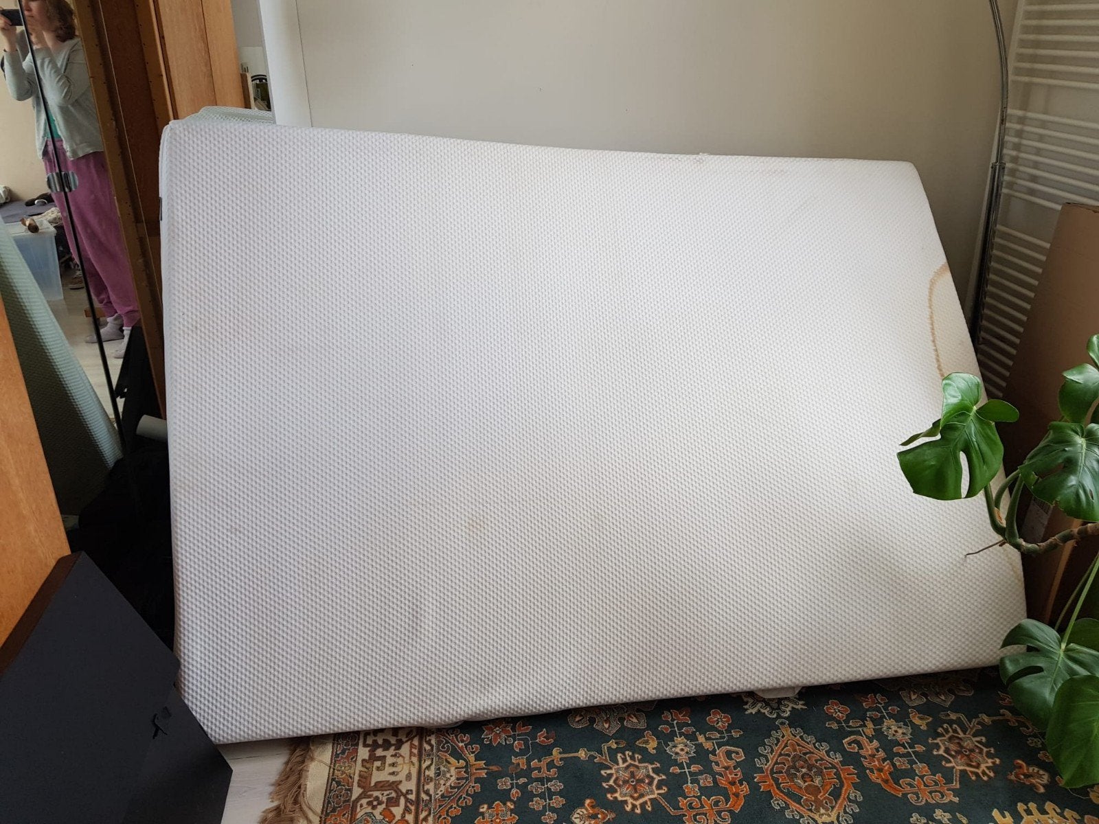 IKEA matras, Huis en Inrichting, Ophalen, Gebruikt, Tweepersoons, 140 cm
