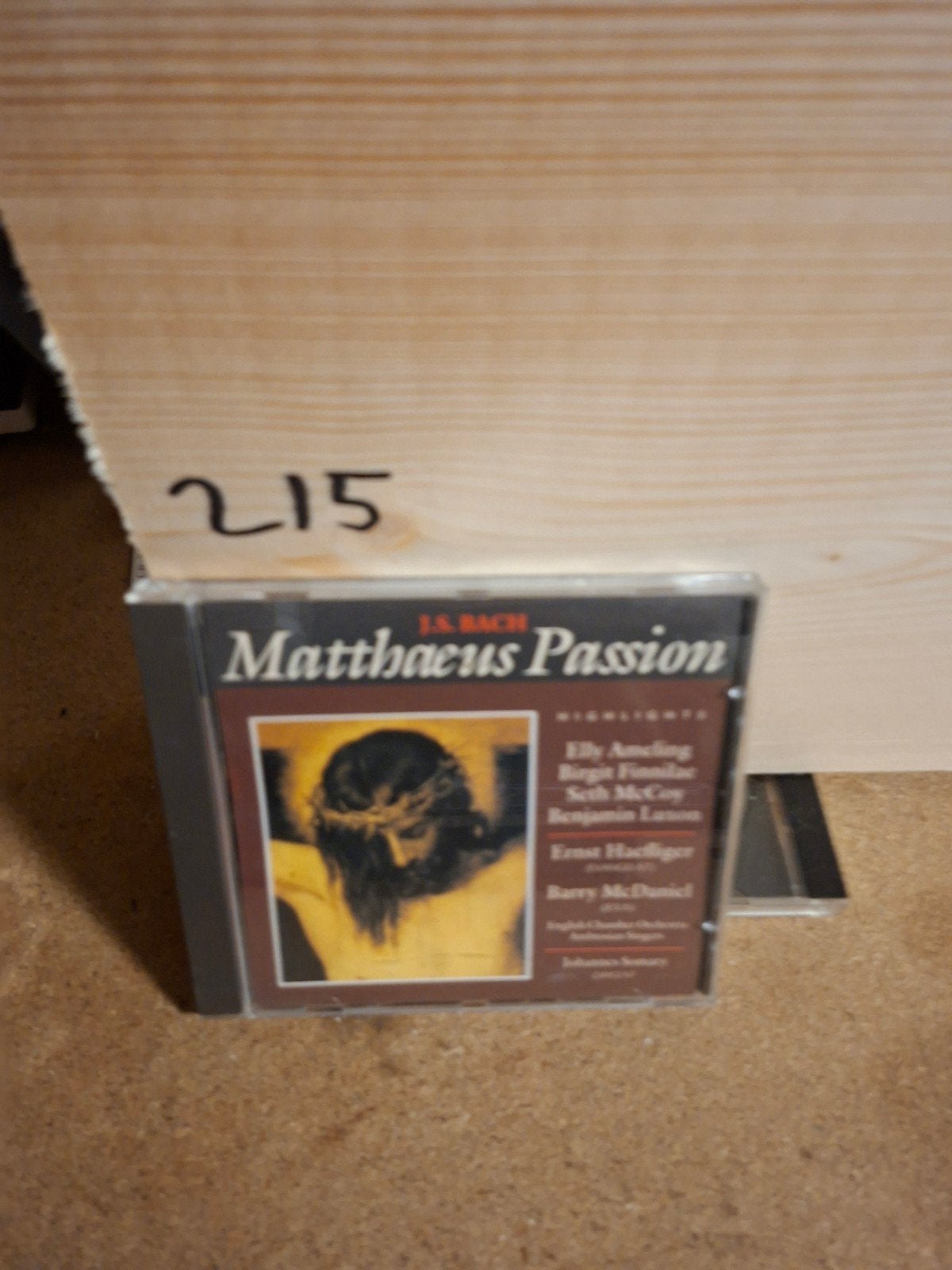 J.S. Bach - Matthäus Passion Highlights CD, Gebruikt, Ophalen of Verzenden, Oratorium, Inclusief doosje