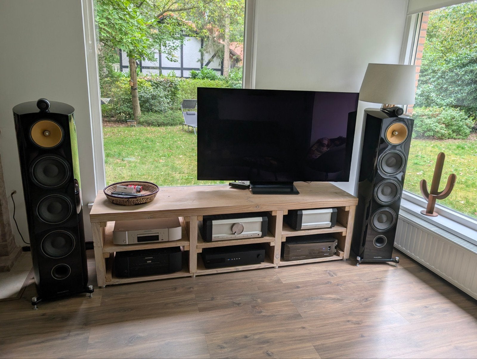 Bowers en Wilkins 803D2 + Custom Spikes, Audio, Tv en Foto, Luidsprekers, Ophalen of Verzenden, Bowers & Wilkins (B&W)