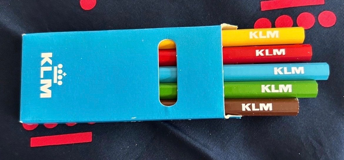 KLM Kleurpotloden voor Kids, Ophalen of Verzenden, Nieuw, Overige typen