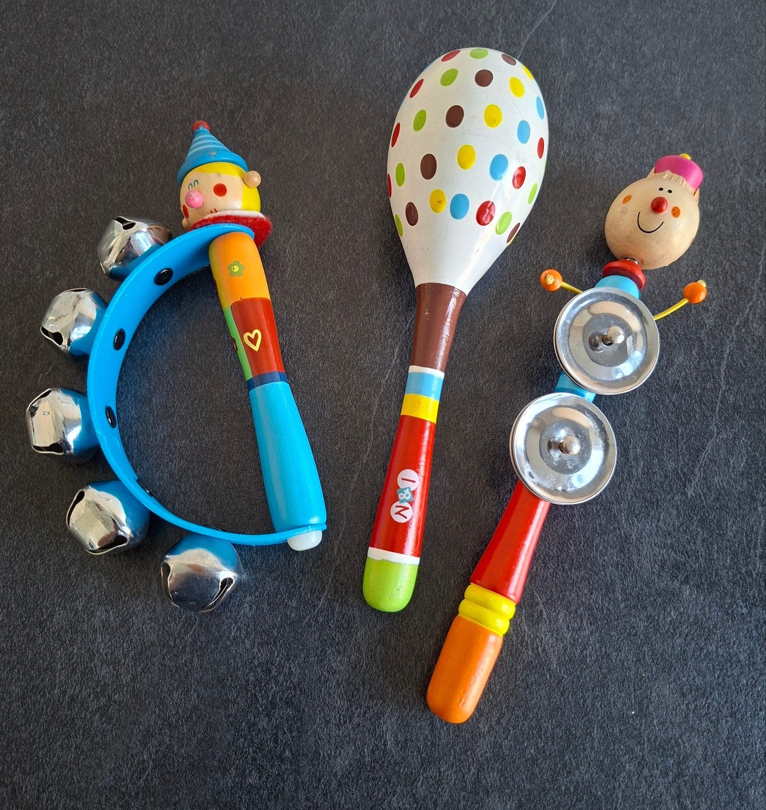 Houten percussie instrumenten set, Ophalen of Verzenden, Gebruikt, Overige typen