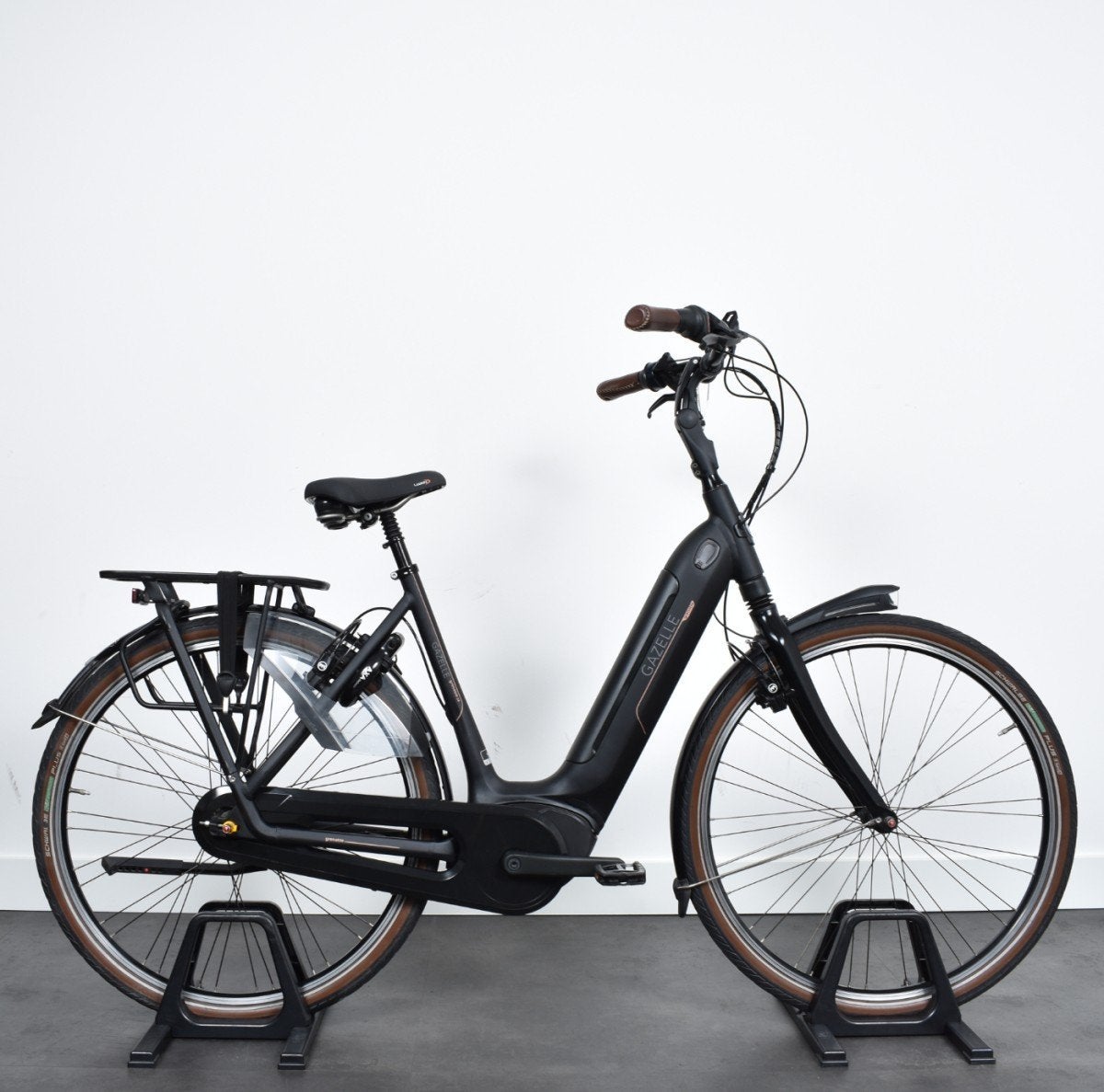 Gazelle Grenoble C8 HMB Dames Zwart mat 53cm, Ophalen, Gebruikt, -, -