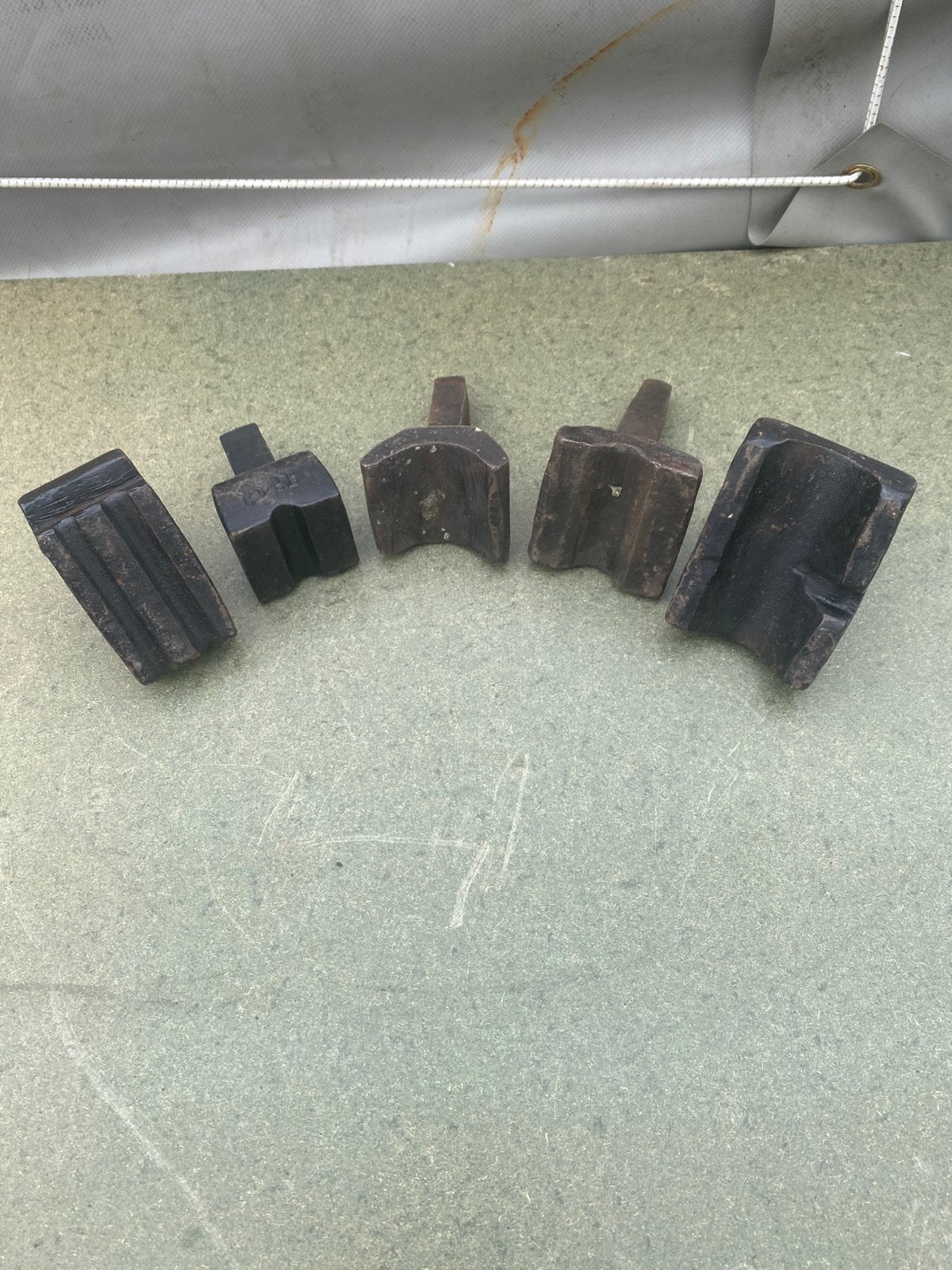 Aambeeld smeden hulpstukken 5 stuks, Ophalen of Verzenden