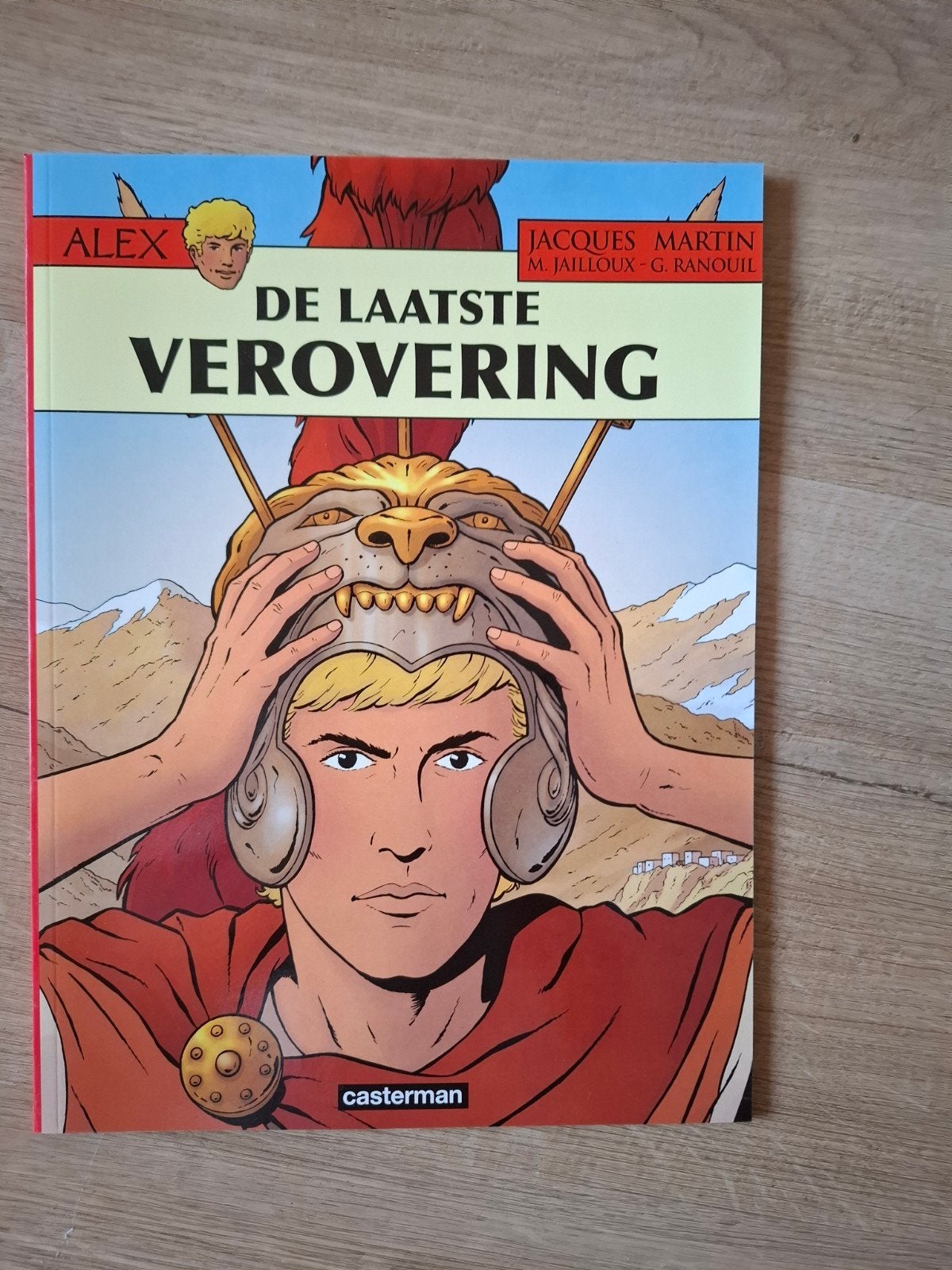 Alex - De Laatste Verovering (Casterman), Eén stripboek, Ophalen of Verzenden, Gelezen, Jacques Martin, M. Jailloux, G. Ranouil