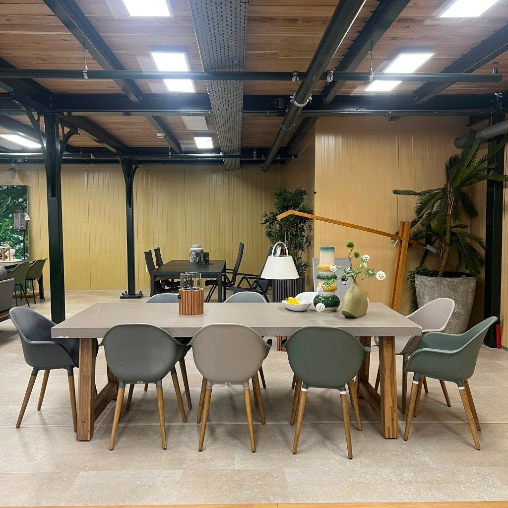 Monda | Tuinset | Showroommodel, Tuin en Terras, Tuinsets en Loungesets, Ophalen, Kunststof, Gebruikt, Meer dan 8 zitplaatsen