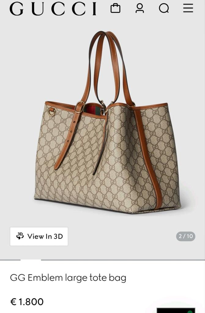Gucci tas Nieuw orgineel, Ophalen of Verzenden, Nieuw, Zwart, Schoudertasje