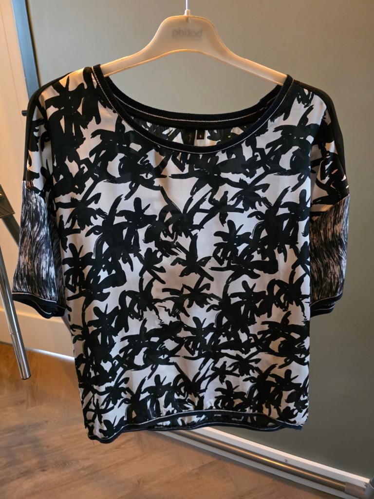Eksept top maat S, Kleding | Dames, T-shirts, Zwart, Ophalen of Verzenden, Zo goed als nieuw, Korte mouw