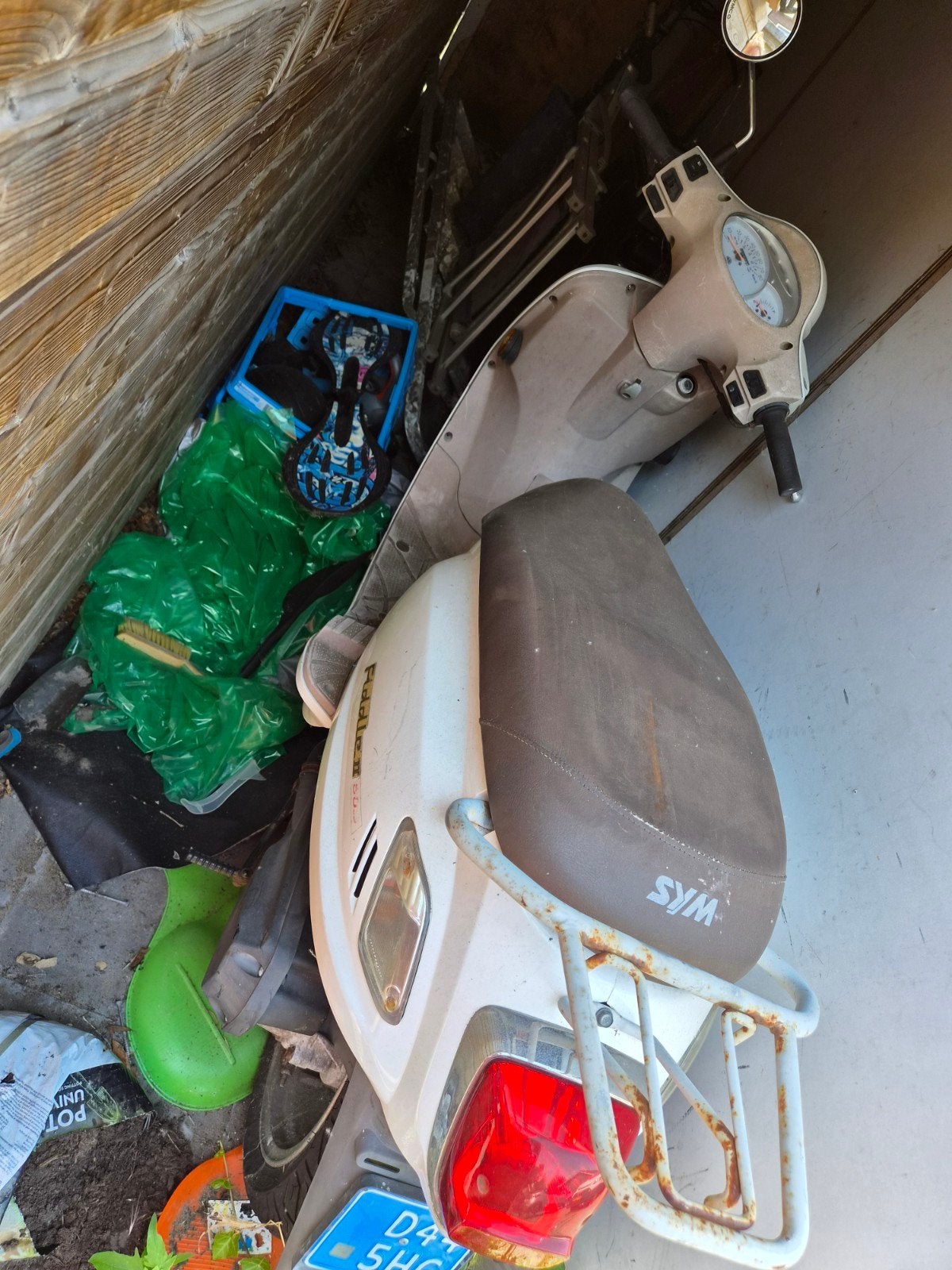 SYM Fiddle Scooter - Opknapper/Onderdelen, Fietsen en Brommers, Ophalen, Gebruikt, Benzine, Fiddle