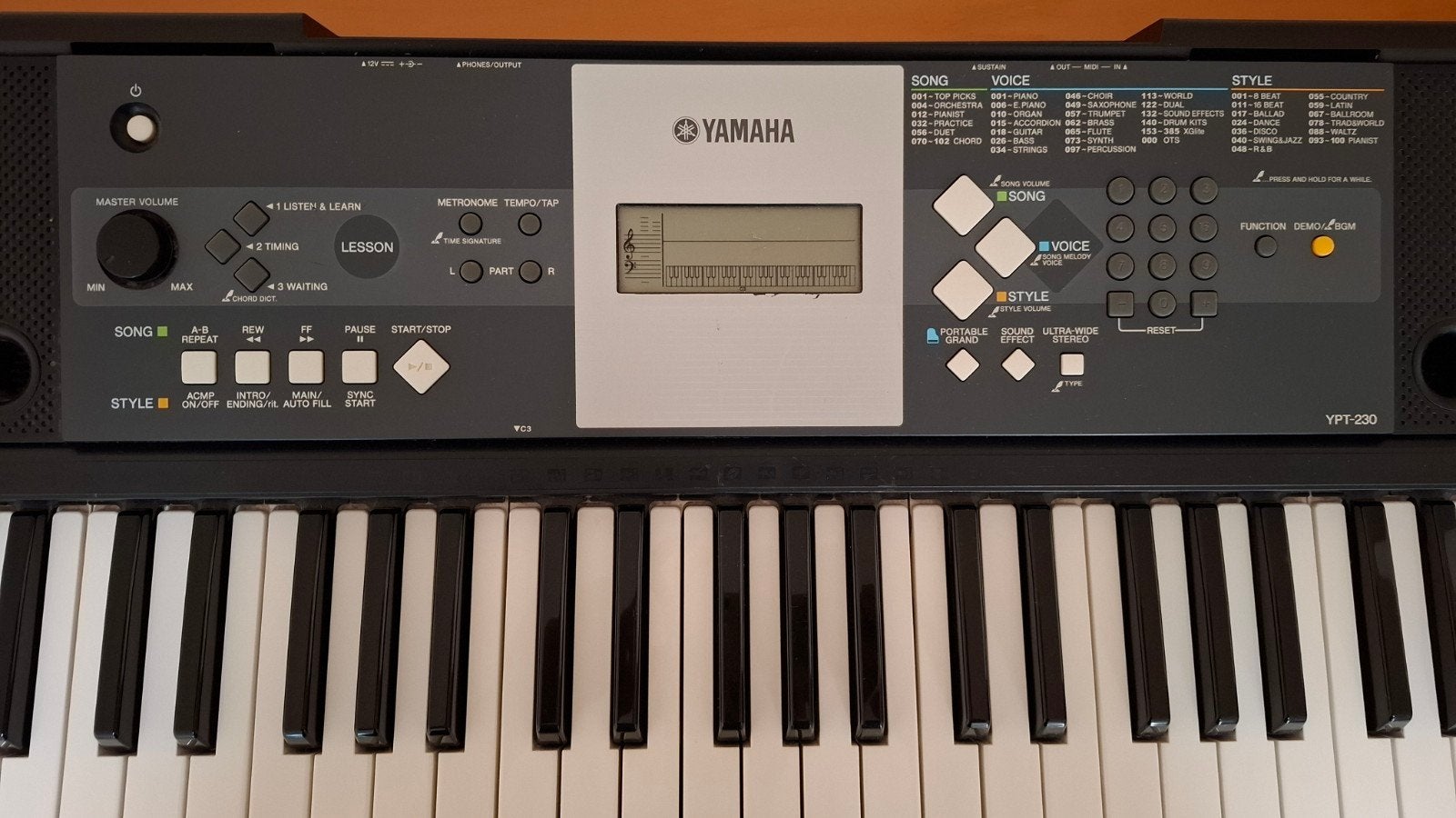 Keyboard Yamaha (in goed staat), Muziek en Instrumenten, Keyboards, Ophalen, Zo goed als nieuw, 61 toetsen, Yamaha