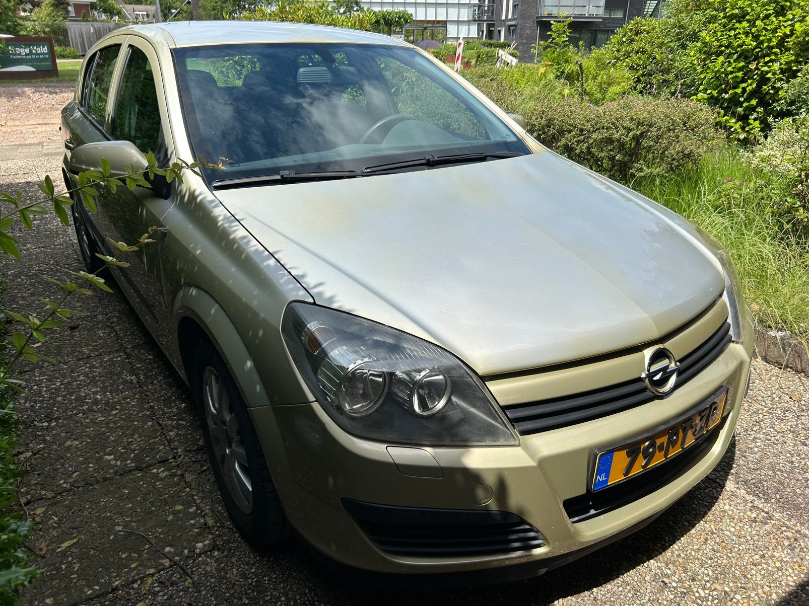 Opel Astra 1.6 16V 5D 77KW 2004 Geel, Voorwielaandrijving, 15 km/l, 4 cilinders, 1165 kg