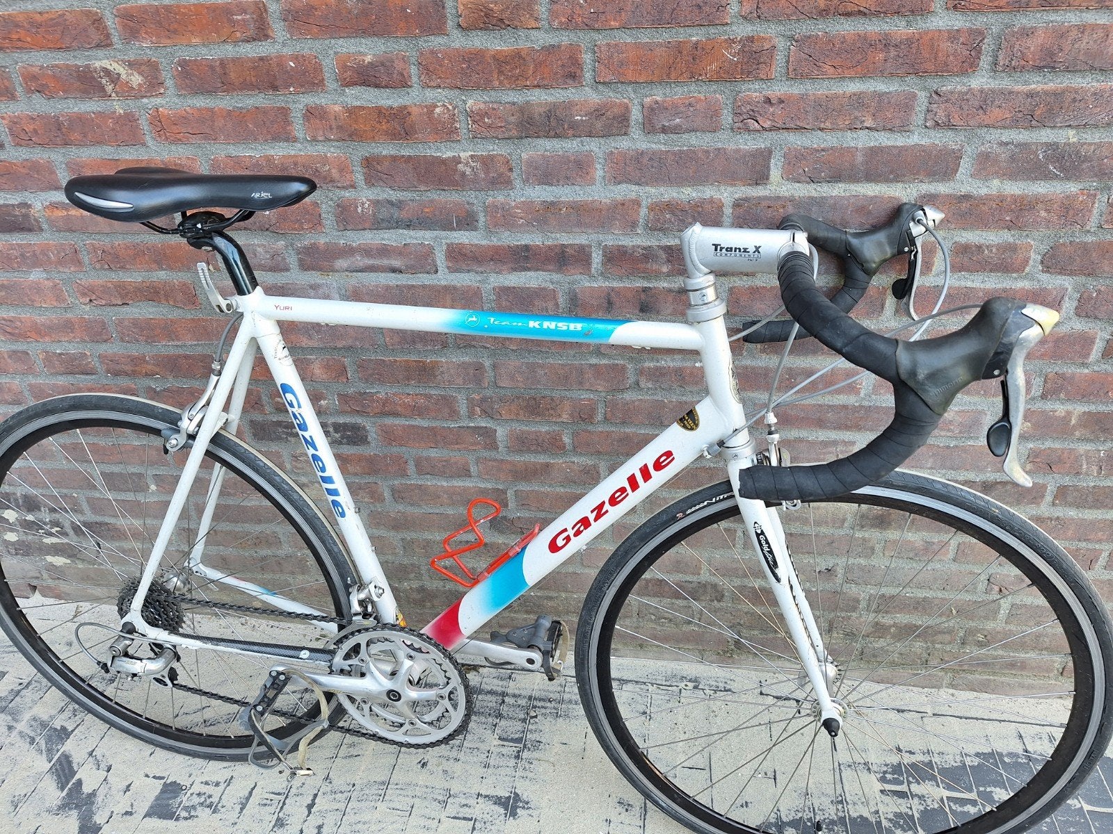 Gazelle yuri, Fietsen en Brommers, Fietsen | Racefietsen, Ophalen, Gebruikt, Staal, 57 tot 61 cm