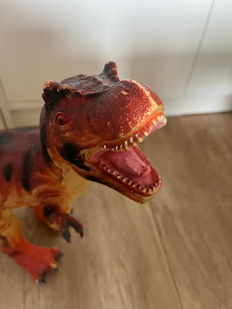 Grote dinosaurus speelgoed - T-Rex 35cm hoog, Ophalen, Gebruikt, Jongen of Meisje