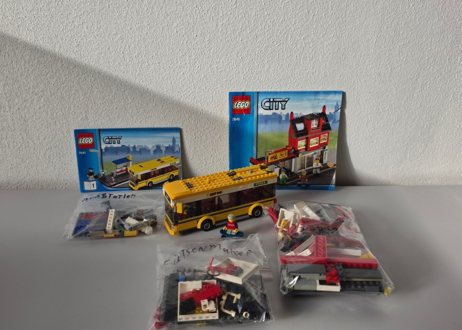 LEGO City 7641 | Straathoek compleet, Ophalen of Verzenden, Gebruikt