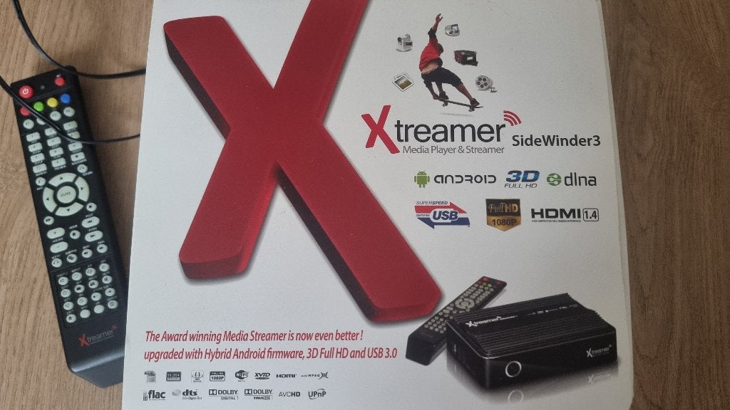 Xtreamer Sidewinder 3, Ophalen of Verzenden, Zo goed als nieuw, HDMI, Zonder harde schijf