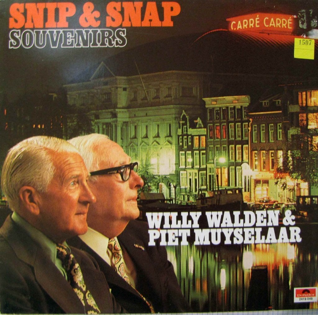 Willy Walden & Piet Muyselaar e.a. in de Snip & Snap Revue, LP, Cabaret of Kleinkunst, Inclusief binnenhoes, Ophalen of Verzenden