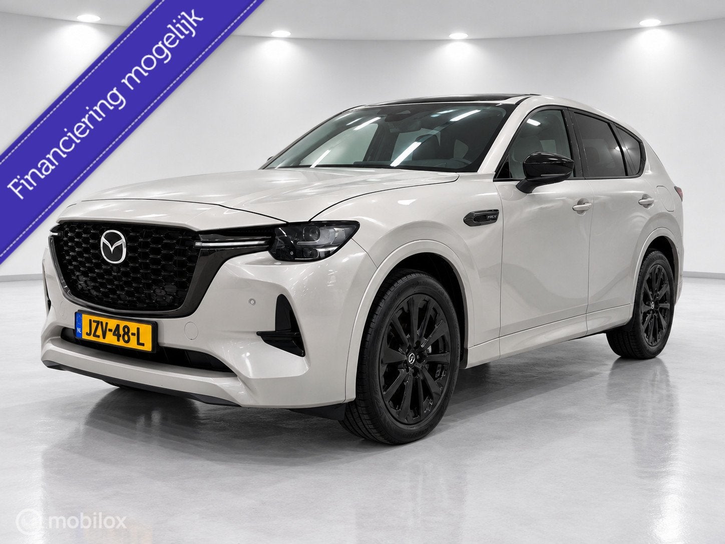 Mazda CX-60 2.5 e-SkyActiv PHEV Homura, Auto's, Automaat, Dealer onderhouden, Adaptive Cruise Control, Gebruikt