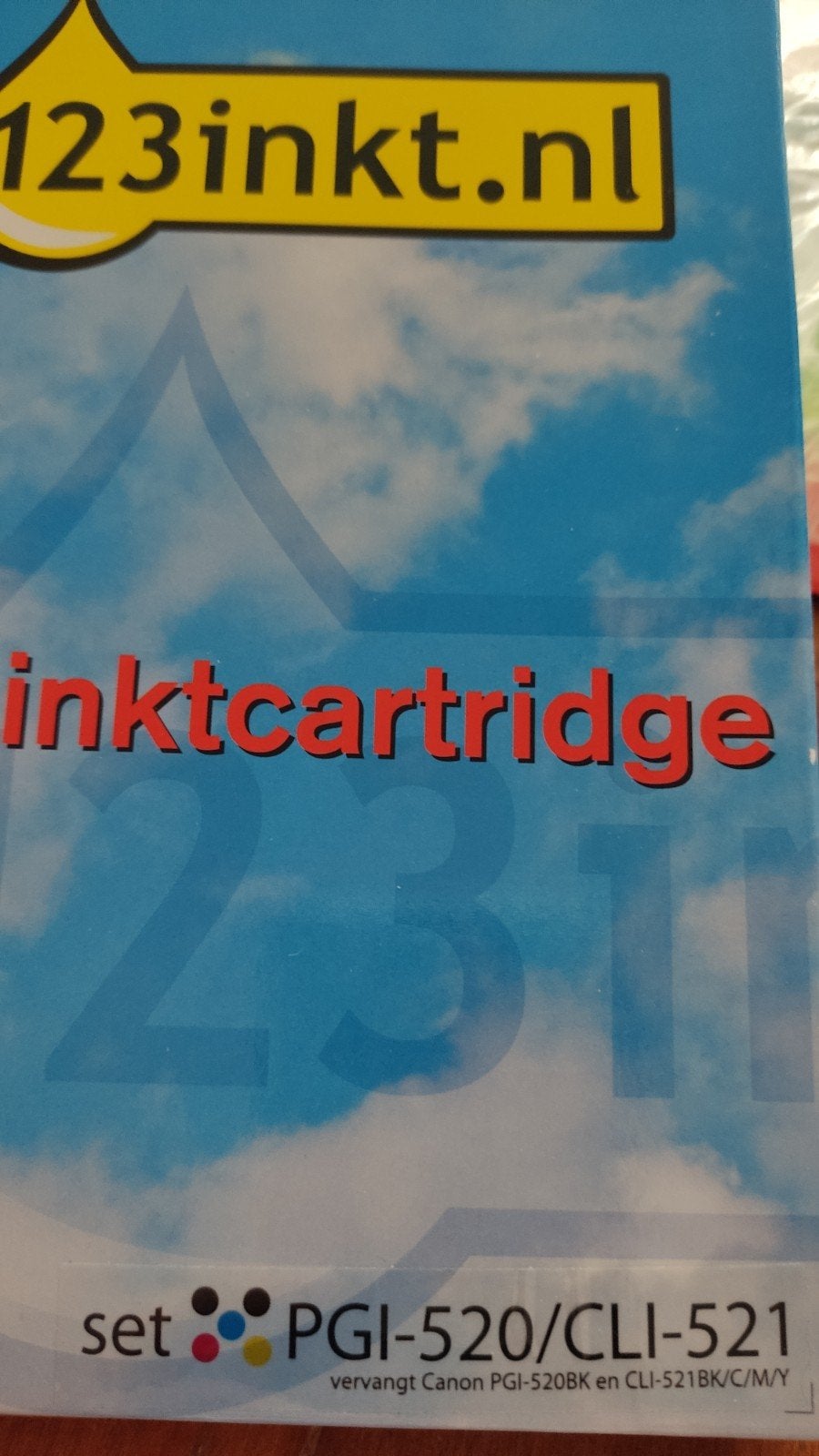 Complete set inktcartridges voor Canon printer, Ophalen of Verzenden, Nieuw, Cartridge, 123inkt.nl (compatibel met Canon)