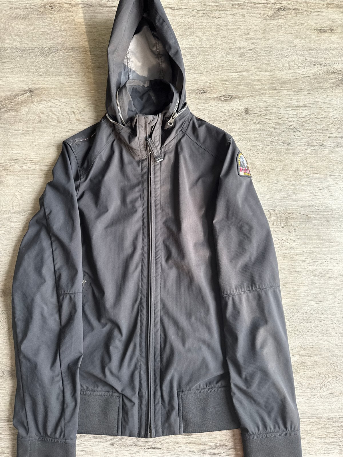 Parajumpers Softshell Jas - Maat  Y-L, Ophalen of Verzenden, Gedragen, Maat 46 (S) of kleiner, Zwart