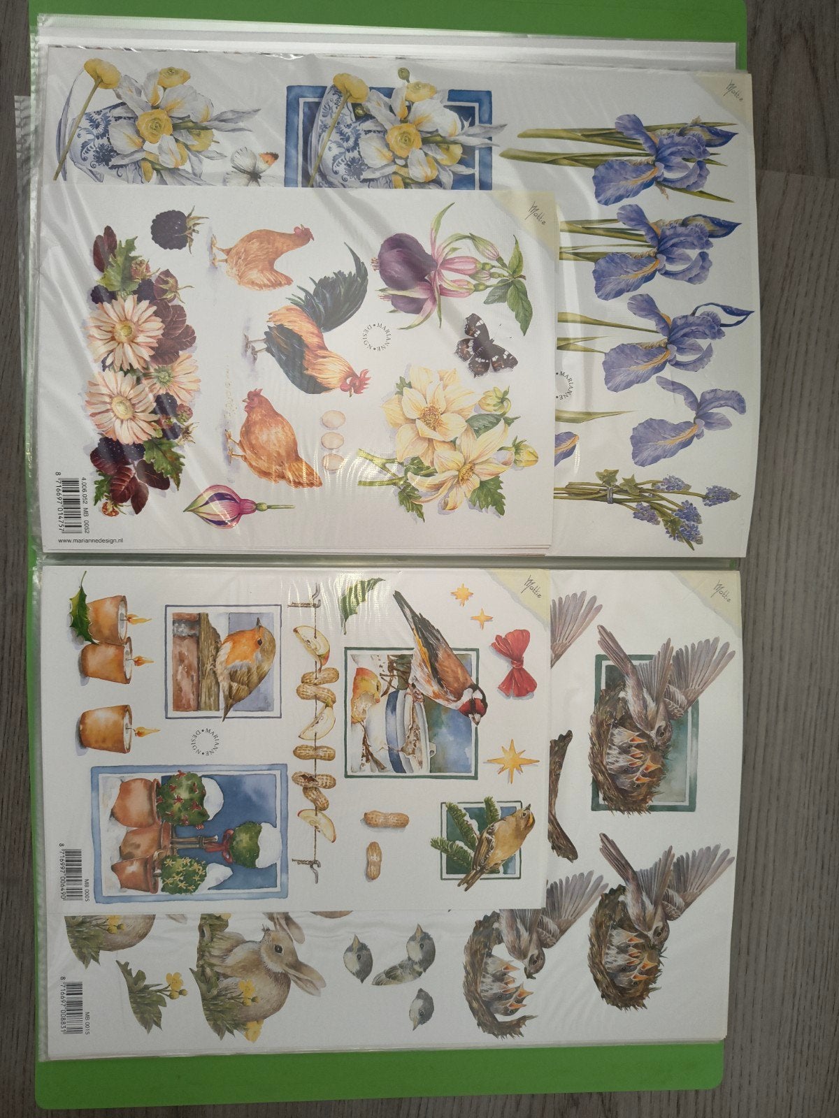 Map vol Mattie knipvellen, Ophalen of Verzenden, Nieuw, Overige thema's, Knipvel