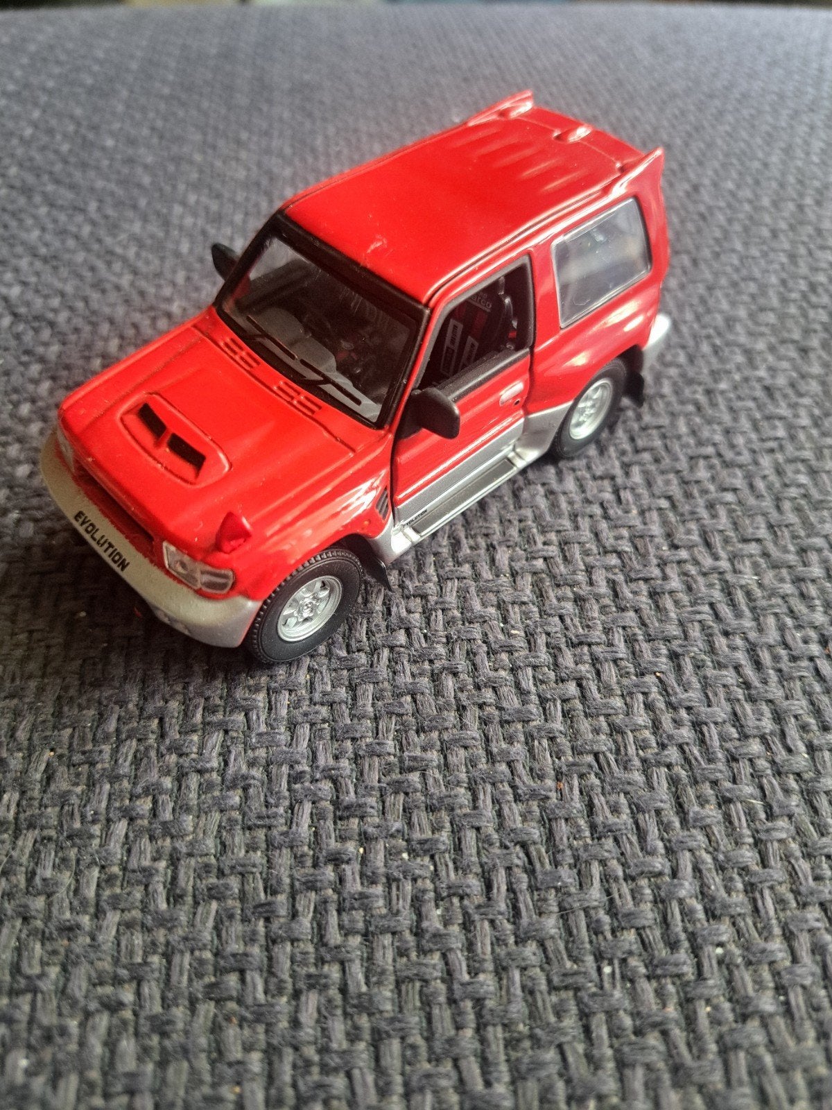 Schuco model mitsubishi pajero evolution, Schuco, Gebruikt, Auto, West germany